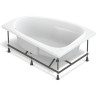 Ванна CERSANIT асимметричная JOANNA 140x90 левая 63334